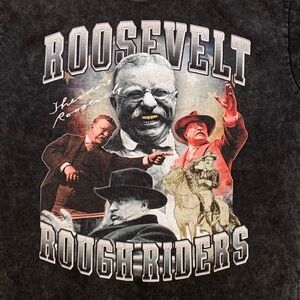 Rough Riders Graphic Tee - Black